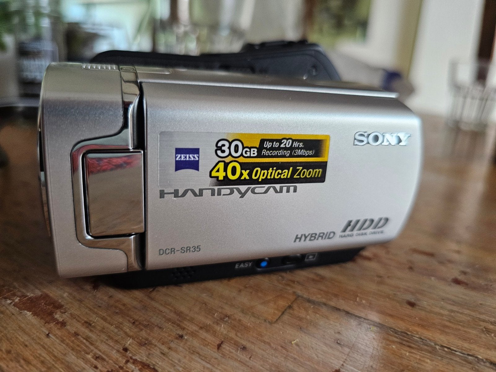 Sony Handycam DCR-SR35 HDD 30GB, Full HD, Harde schijf, 20x of meer, Ophalen of Verzenden