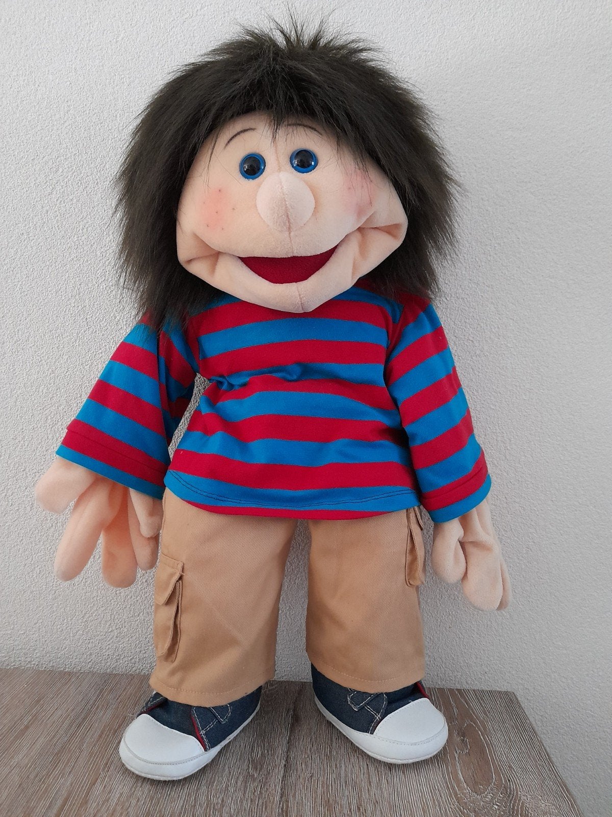 Handpop living puppet, Kinderen en Baby's, Speelgoed | Poppen, Ophalen, Zo goed als nieuw, Overige typen