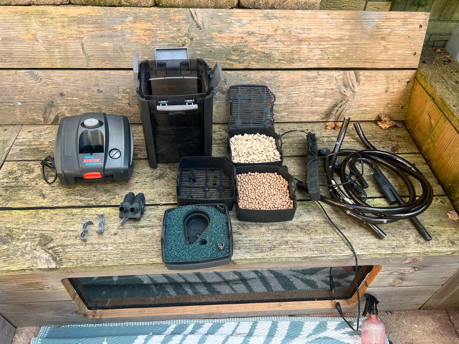 Eheim Professional 4+ aquarium filter, Inclusief slangen, Gebruikt, Ophalen of Verzenden, Eheim