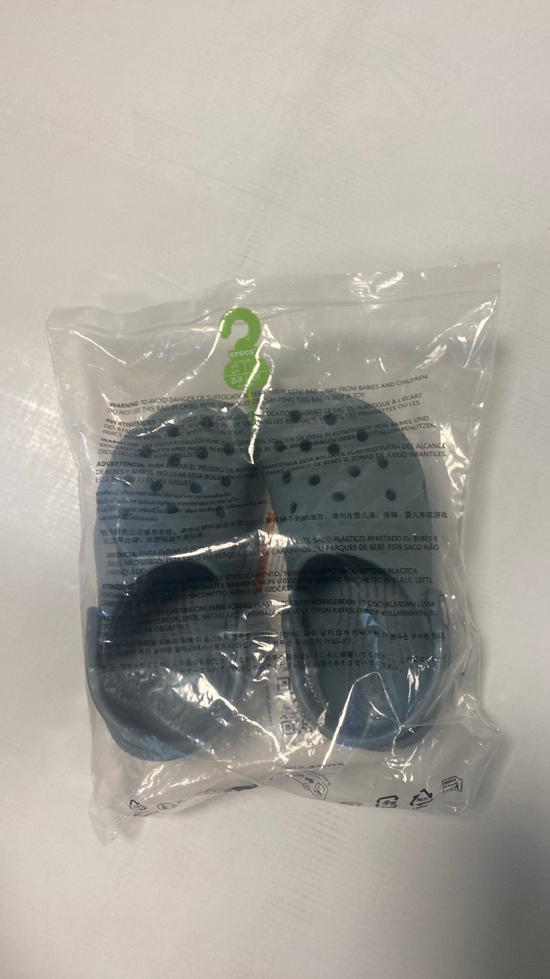Crocs Classic clog k maat 28-29 blauw-grijs nieuw, Kinderen en Baby's, Kinderkleding | Schoenen en Sokken, Crocs, Jongen of Meisje