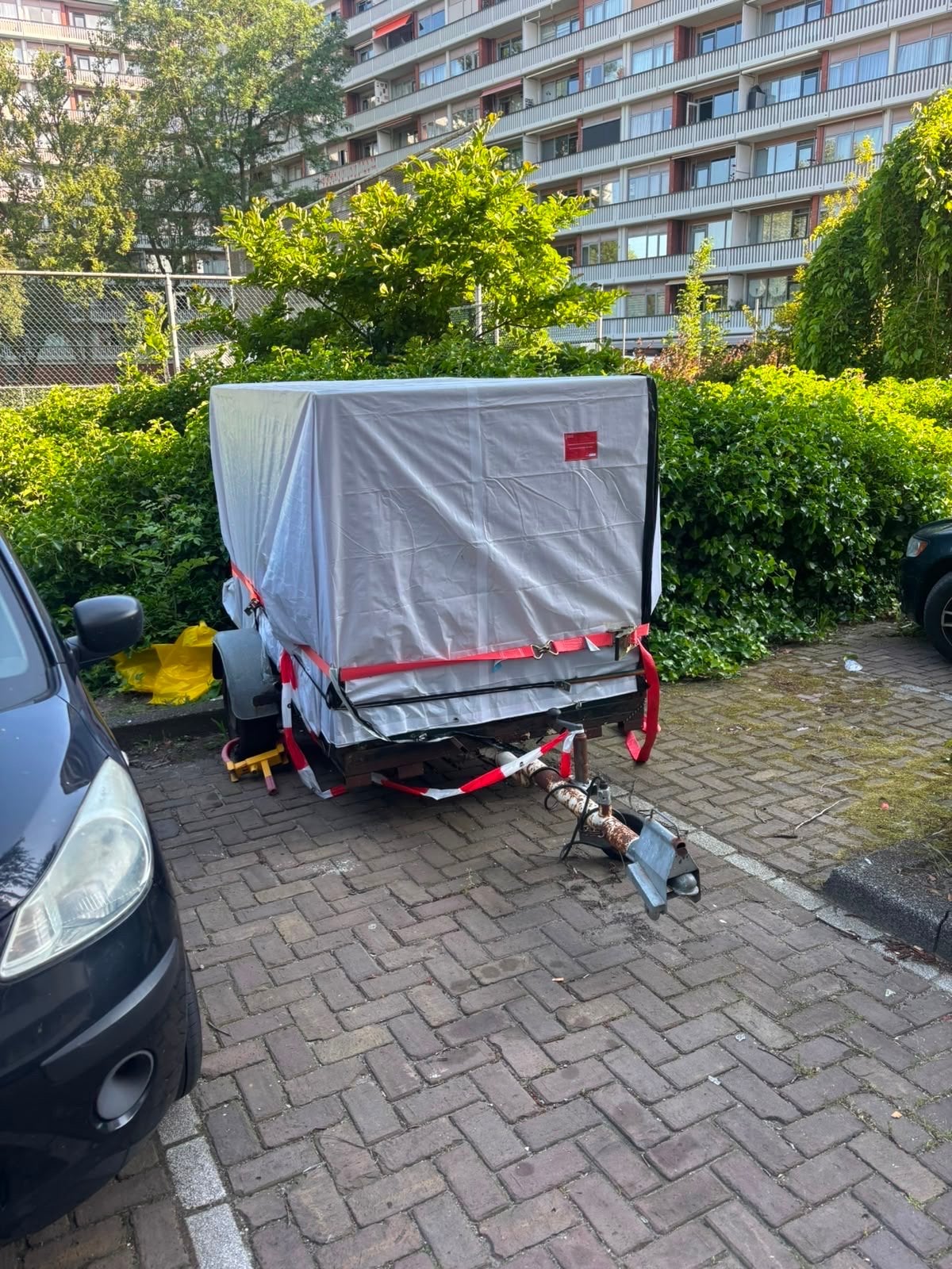 Opknapper Aanhanger - Binnenkant vernieuwd, Ophalen of Verzenden, Gebruikt