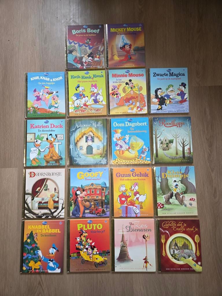 Collectie Gouden Efteling en Disney boeken, Boeken, Ophalen of Verzenden, Gelezen, Sprookjes