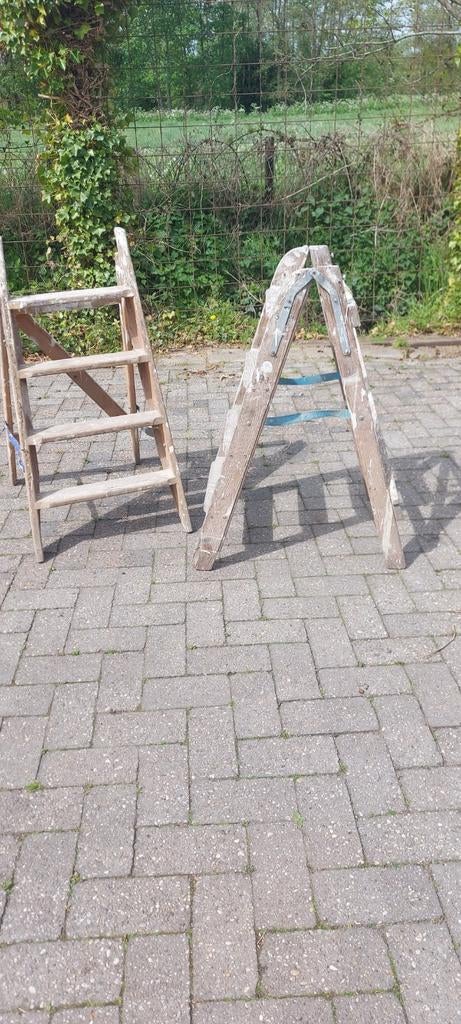 Schilderstrapje schilderstrapje decoratie boekenstandaard, Doe-het-zelf en Verbouw, Ladders en Trappen, Ophalen, Minder dan 2 meter