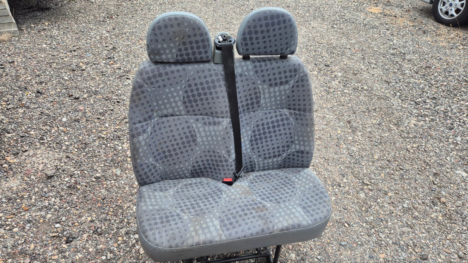 Gebruikte dubbele bijrijdersstoel voor Ford Transit, Ophalen of Verzenden, Gebruikt, Ford
