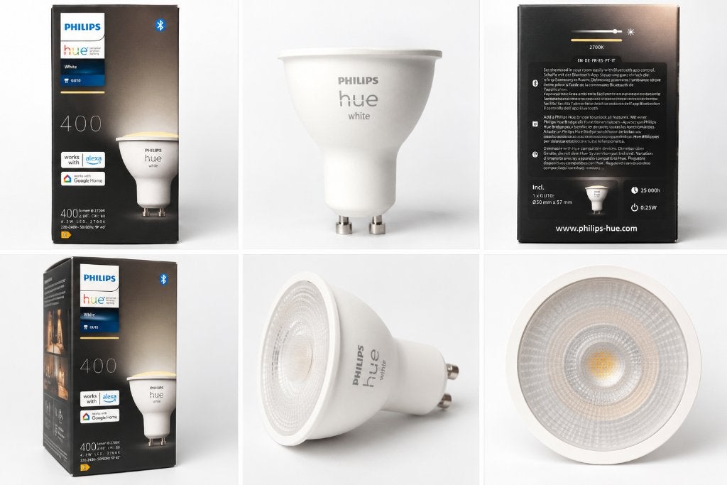 Nieuwe Philips Hue White GU10 LED spot 400 lumen – Nieuw, Ophalen, Led-lamp, Philips Hue, GU10