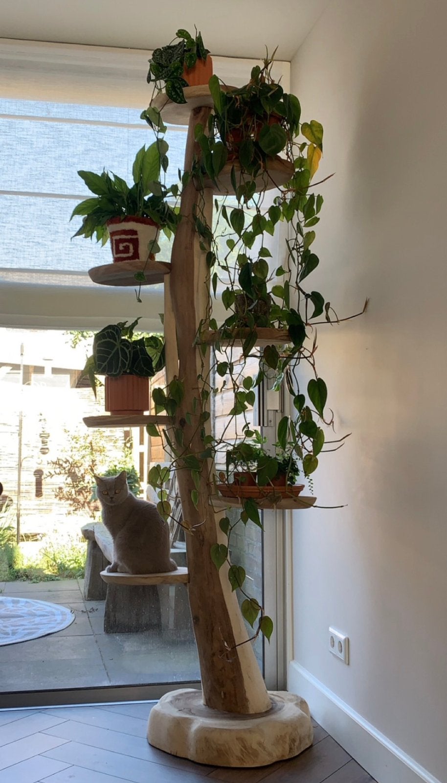 Plantenpaal/ Plantenzuil / Krabpaal / Kattenmeubel, Ophalen, Zo goed als nieuw, Krabpaal