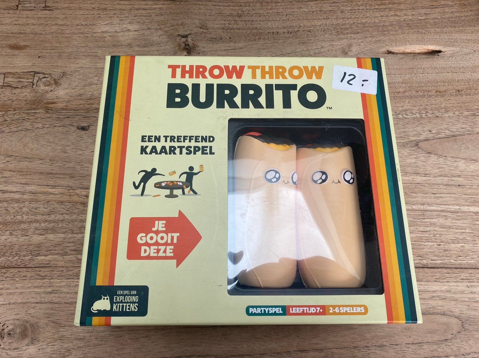 Throw throw burrito, zgan, Ophalen of Verzenden, Zo goed als nieuw