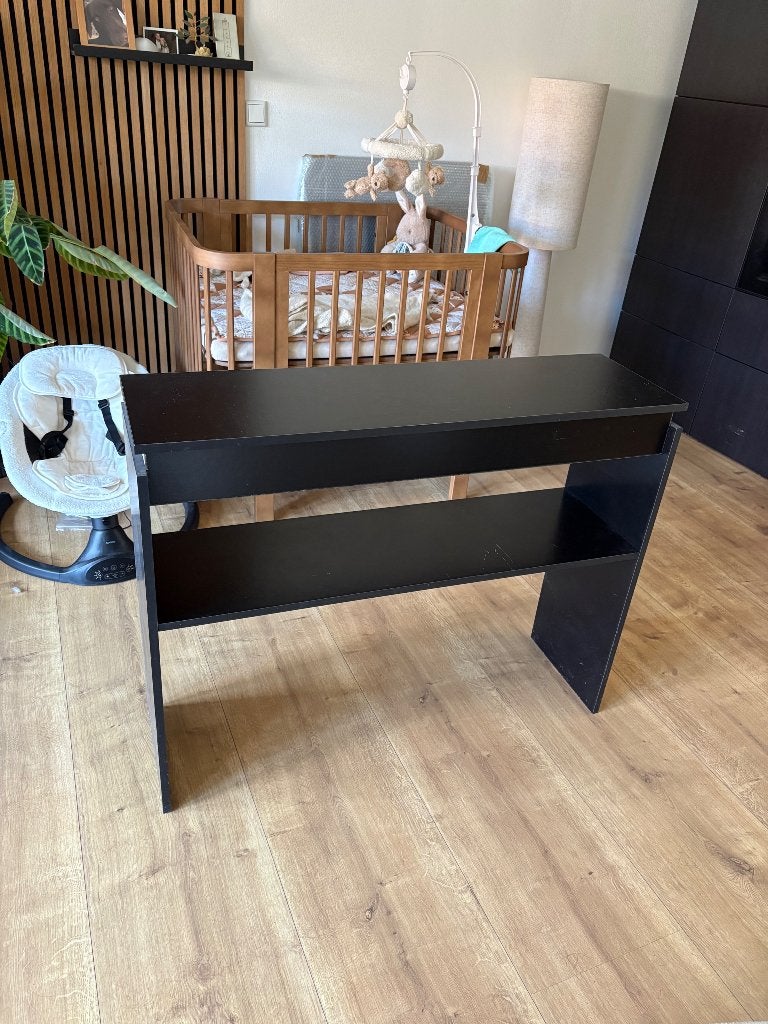 Wandtafel vidaXL, Ophalen, Gebruikt, 100 tot 150 cm, Overige houtsoorten