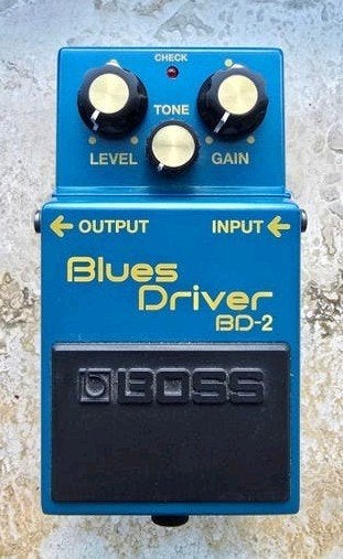 Boss Blues Driver BD-2 Overdrive Pedaal, Ophalen, Gebruikt, Distortion, Overdrive of Fuzz