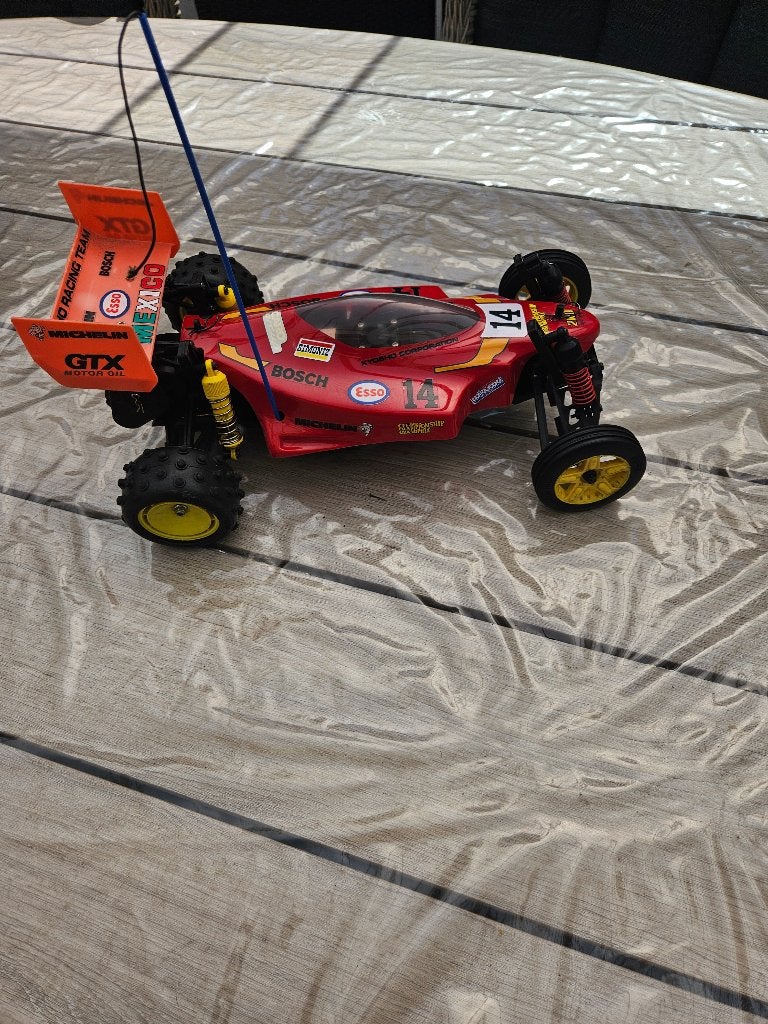 Kyosho Desert Rat 2WD Buggy 1/10, Elektro, Auto offroad, Ophalen of Verzenden, Zo goed als nieuw