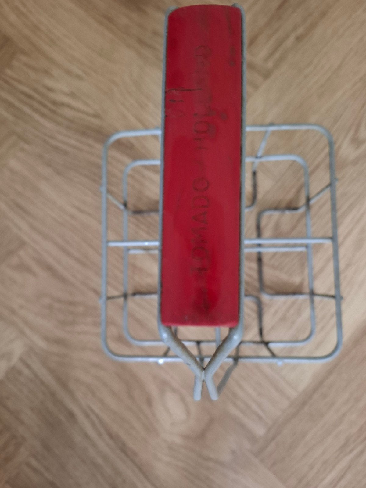 Vintage Tomado flessenrek 4 flessen, Ophalen of Verzenden