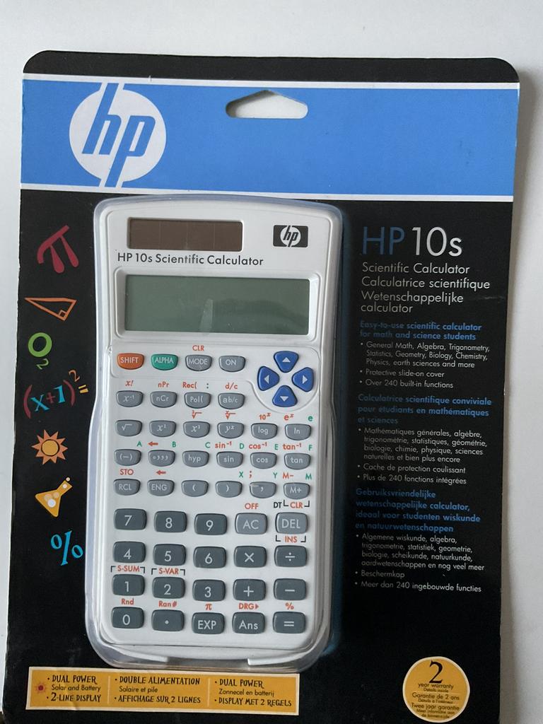 🔥HP grafische calculator, nieuw in verpakking 🔥, Ophalen of Verzenden, Zo goed als nieuw