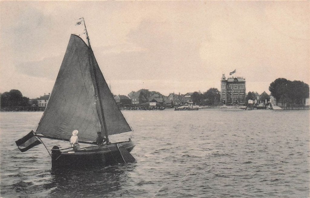 702-235-011 Dordrecht Gezicht Op Zwijndrecht., Verzenden, Voor 1920, Zuid-Holland