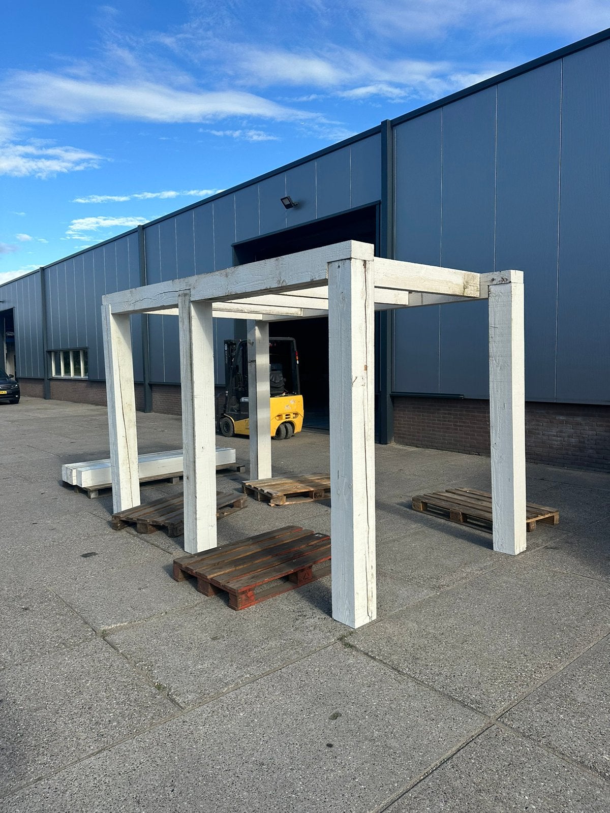 Robuuste Douglas Pergola 3.50x2.00x2.30, Tuin en Terras, Overkappingen, Ophalen, Zo goed als nieuw