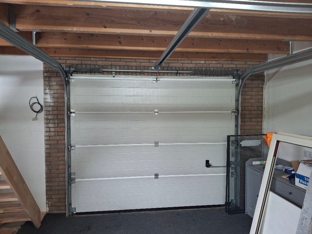 garagedeur Hormann SupraMatic automatisch sectie, Ophalen, Kunststof, Gebruikt, 120 cm of meer