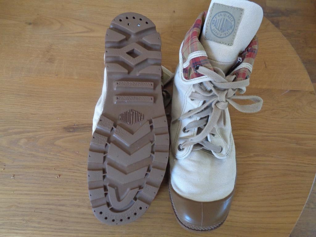 PALLADIUM halfhoge sneakers:mt 41, Beige, Palladium, Ophalen of Verzenden, Sneakers of Gympen