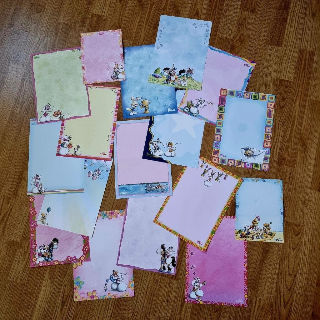 Diddl Briefpapieren (17), Verzamelen, Diddl, Ophalen of Verzenden, Diddl, Zo goed als nieuw, Papier, Kaart of Schrift