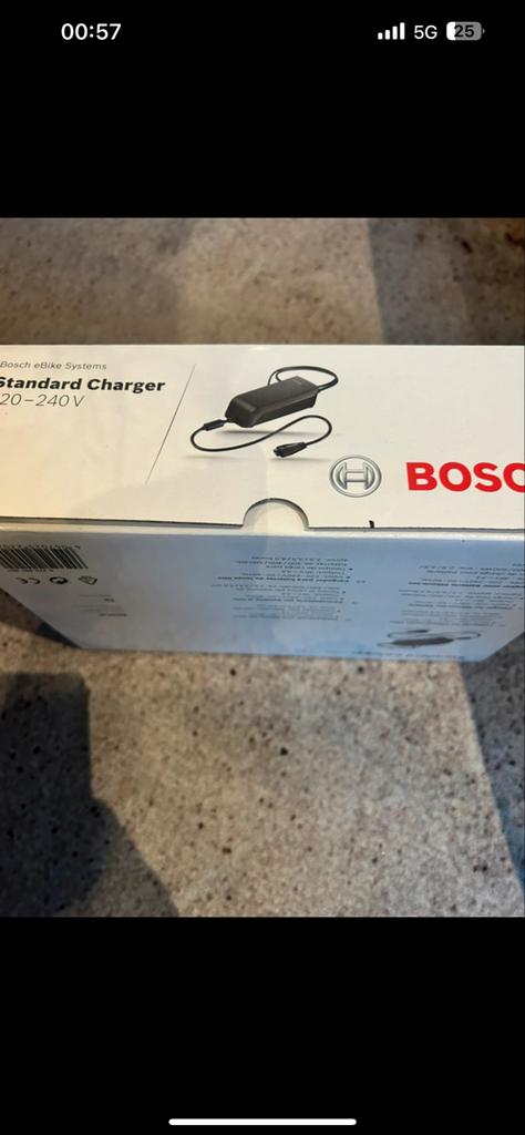 Bosch Standard E-bike Oplader 2A-4A, Ophalen of Verzenden, Nieuw