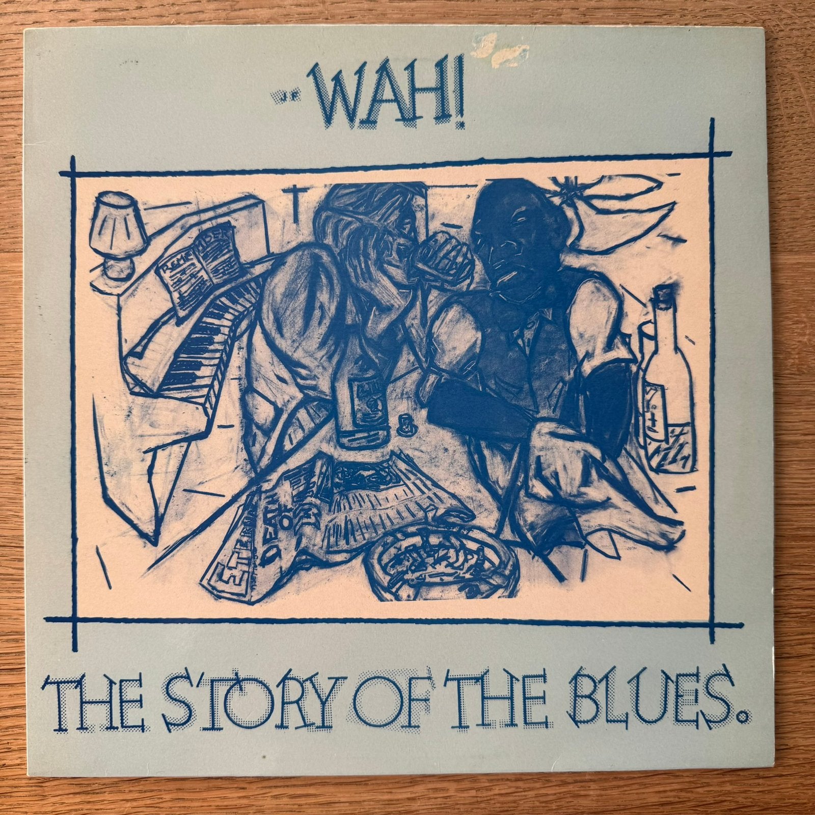 Wah! The Story of the Blues 12” vinyl maxisingle UK 1982, Gebruikt, Fotohoes, Ophalen of Verzenden, Pop