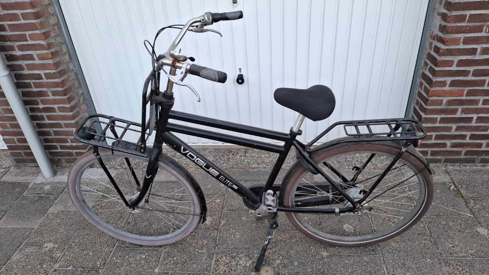 Vogue Elite Transportfiets - Zwart, Gebruikt, Ophalen, Gebruikt, Overige merken, Versnellingen