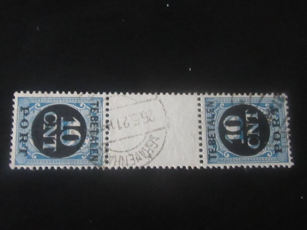 Nico Nederland Port 67b gestempeld 1924, Ophalen of Verzenden, T/m 1940, Gestempeld