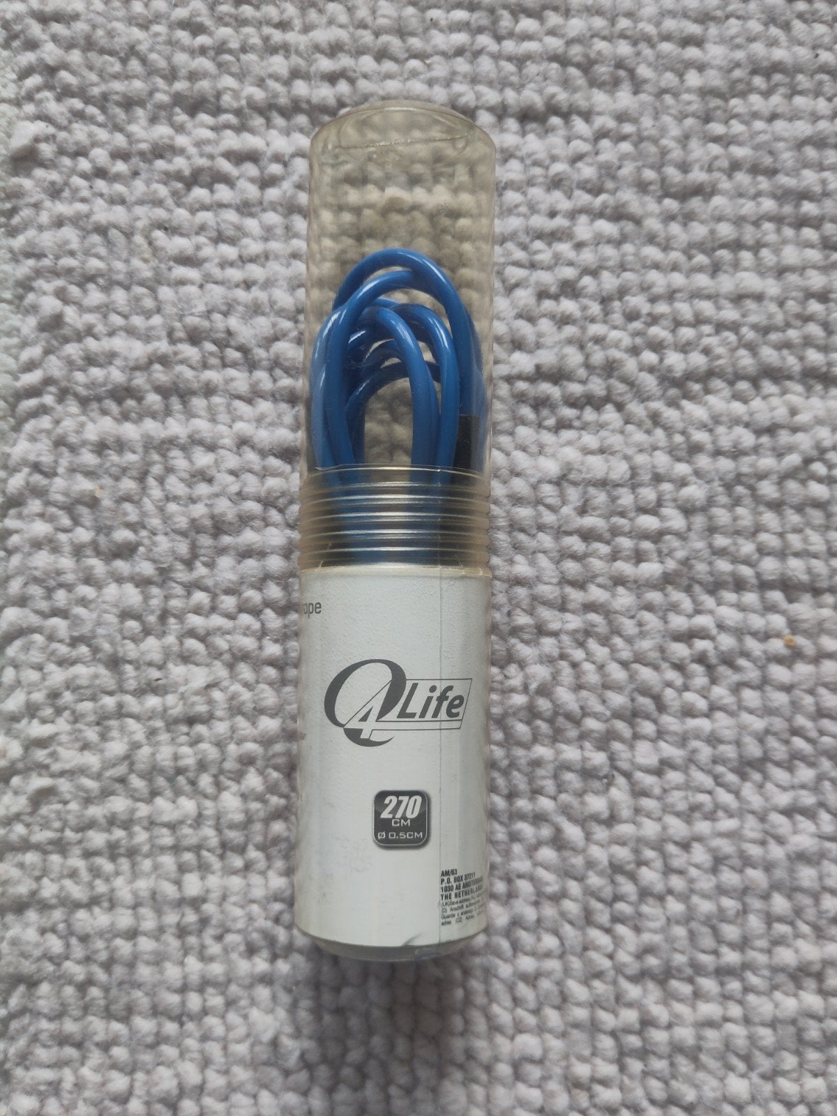 Springtouw - Verstelbare lengte - Blauw, Sport en Fitness, Ophalen, Sport-springtouw, Gebruikt