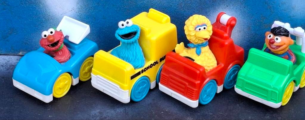 Sesamstraat.  TYCO PLAYTIME Inc. Jim Henson Prod.  1993., Ophalen, Zo goed als nieuw, Overige typen