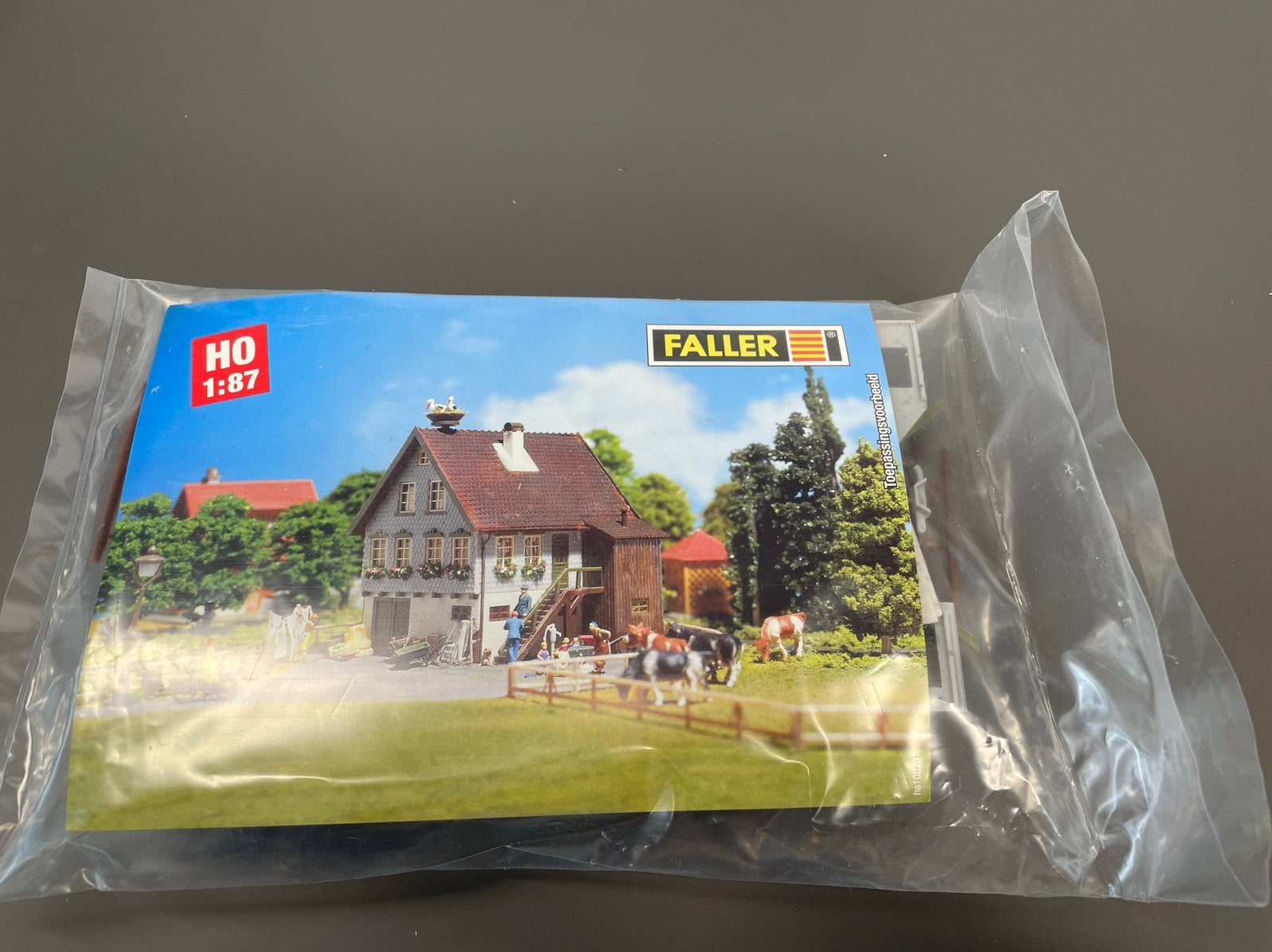 Faller boerderij 1:87, Overige merken, Gelijkstroom of Wisselstroom, Brug, Tunnel of Gebouw, Ophalen of Verzenden