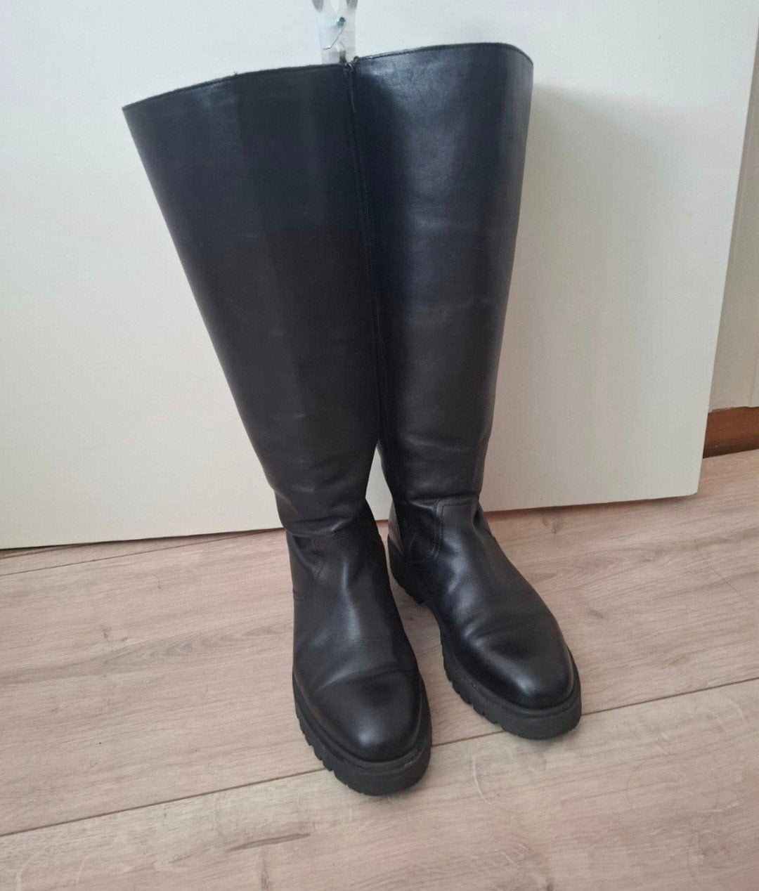 Laarzen breede schacht., Ophalen of Verzenden, Zo goed als nieuw