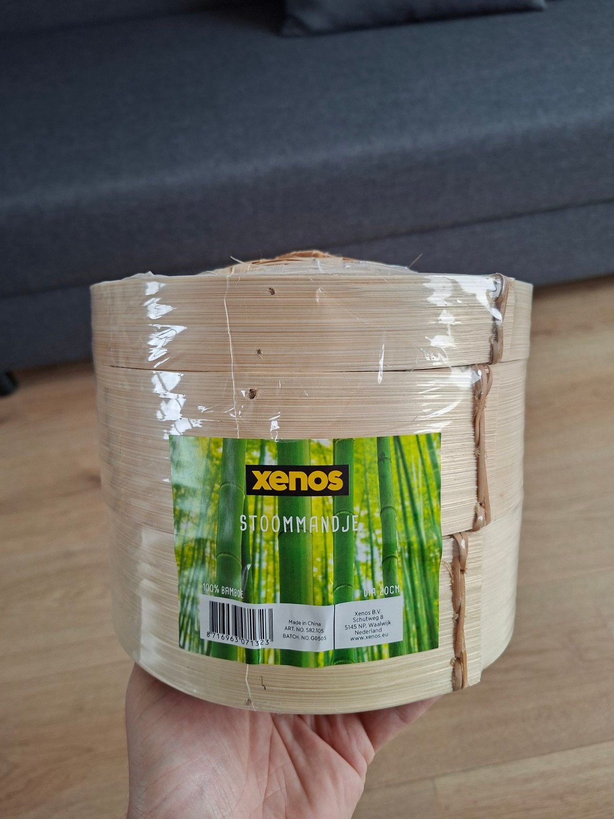 Xenos Bamboe Stoommandje - Nieuw in verpakking, Overige typen, Hout, Nieuw, Overige merken