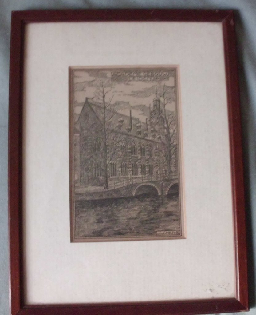 J,Hens  1889 - 1976 ., Ophalen of Verzenden, 1950 - 1999