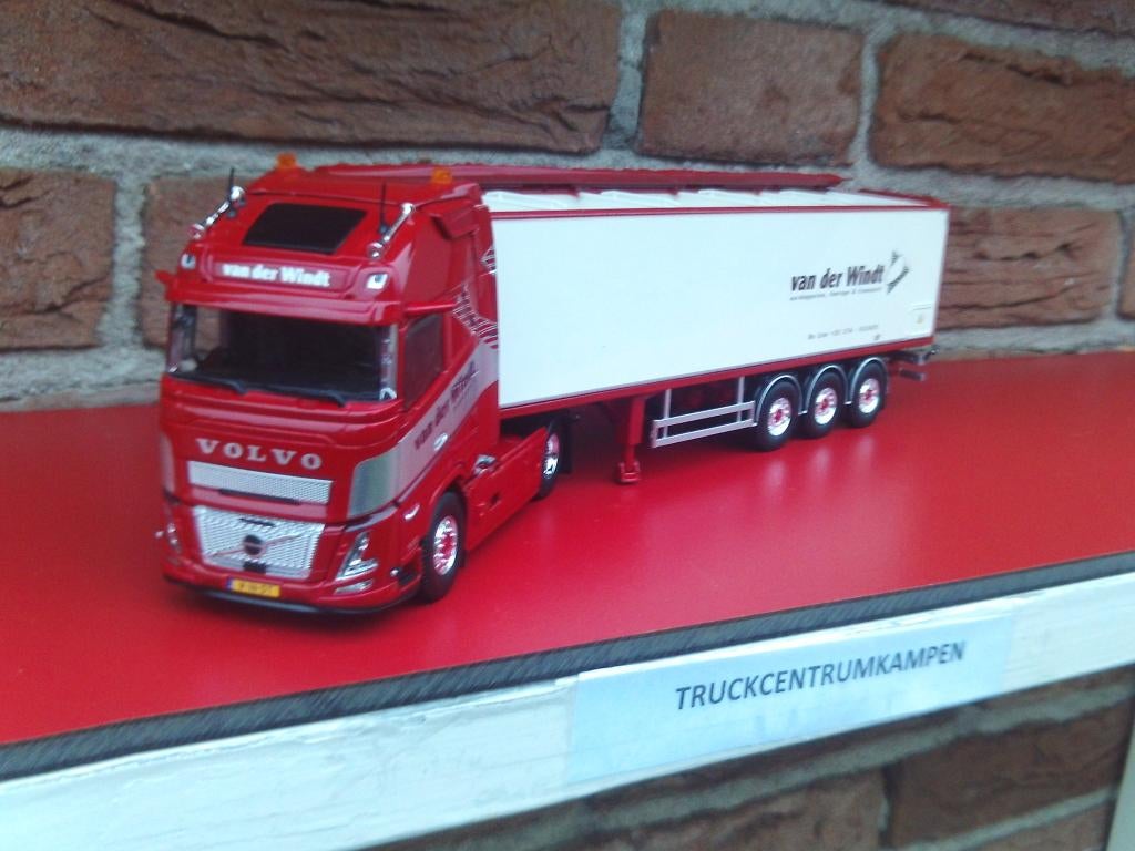Tekno  Volvo  FH  Aero  van  van  der  Windt., Hobby en Vrije tijd, Modelauto's | 1:50, Ophalen of Verzenden, Nieuw, Bus of Vrachtwagen
