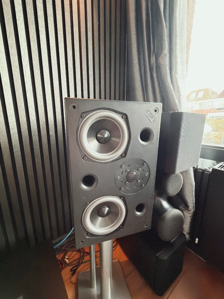 Acoustic Energy AE2, Stereo speakers, Gebruikt, Ophalen of Verzenden, 150 watt of meer