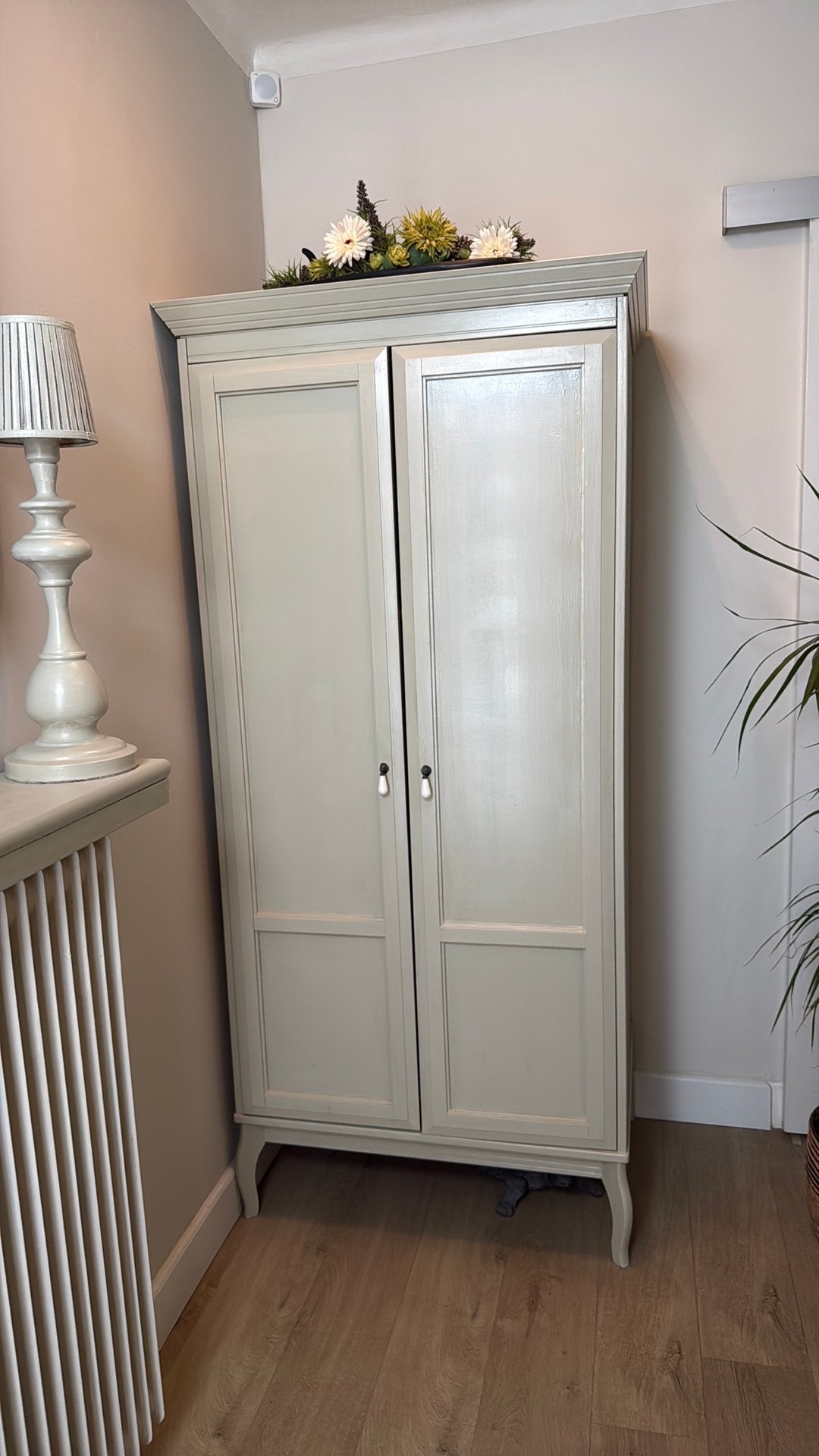 Ikea kledingkast in French Grey met antraciet binnenkant, Ophalen, Gebruikt, 50 tot 100 cm, Landelijk