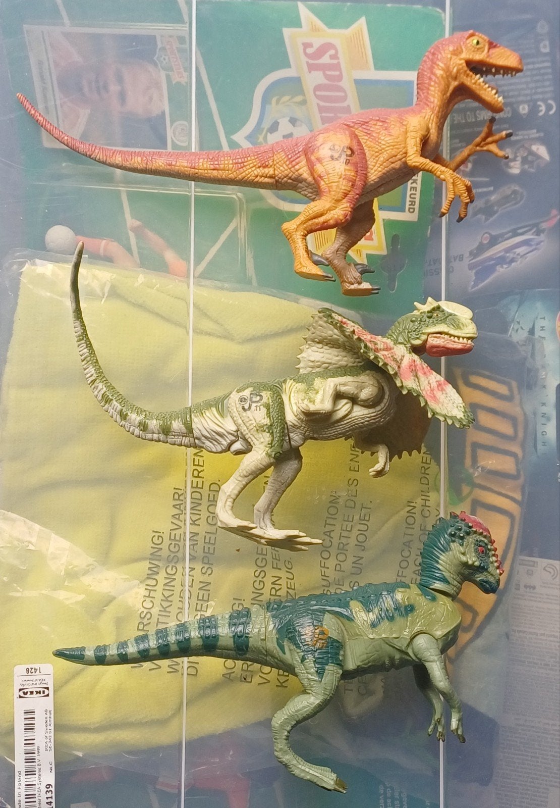 Jurassic Park Dino lot. 1e Serie., Ophalen of Verzenden, Gebruikt