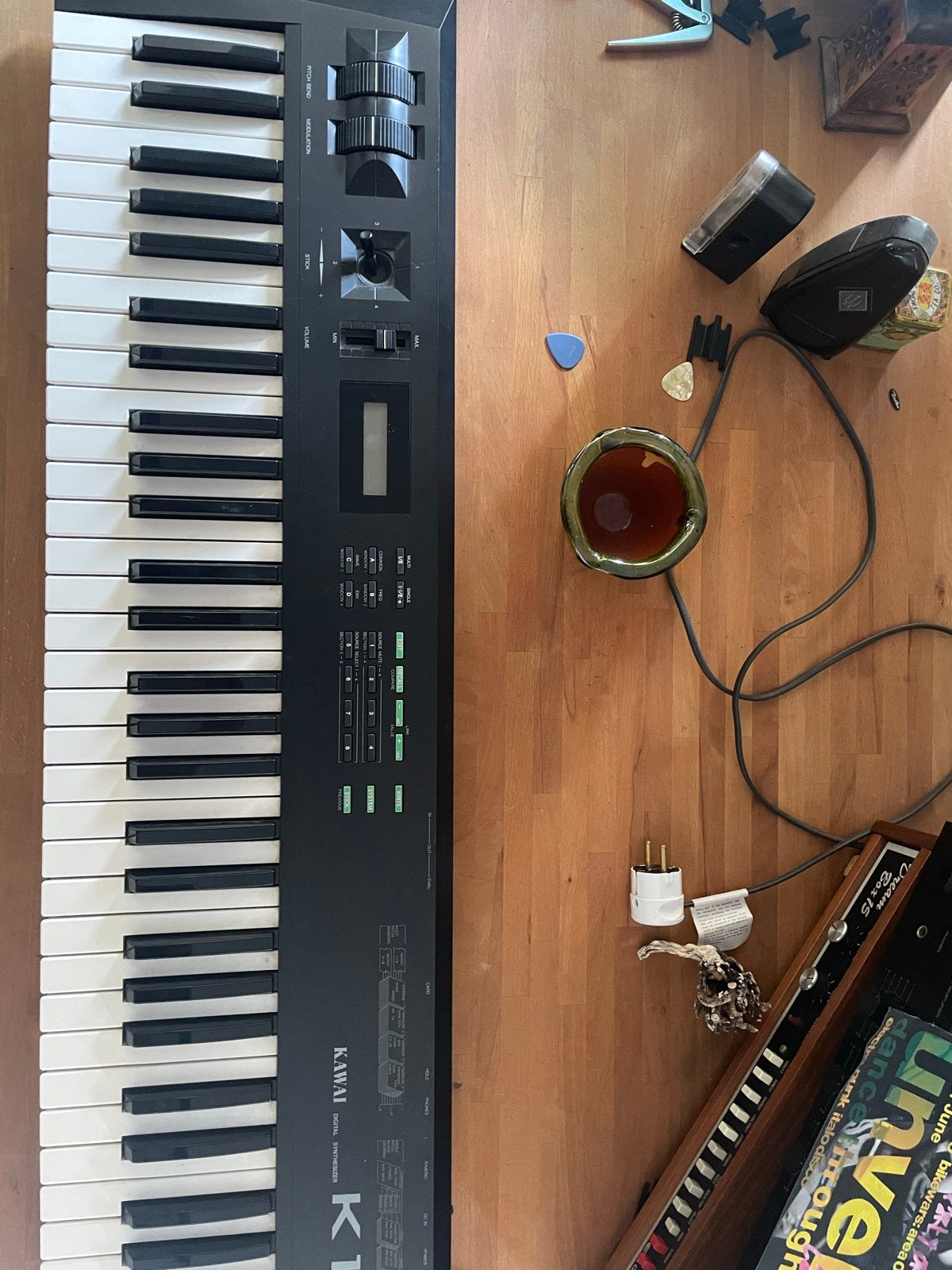 Kawai K1 Digitale Synthesizer - Vintage Keyboard, Muziek en Instrumenten, Synthesizers, Ophalen, Met midi-aansluiting, Kawai, 61 toetsen