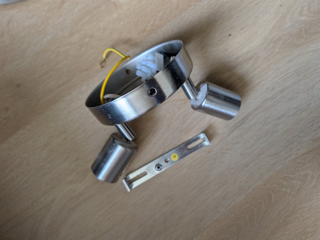 Plafond spotjes dual, Ophalen, Gebruikt