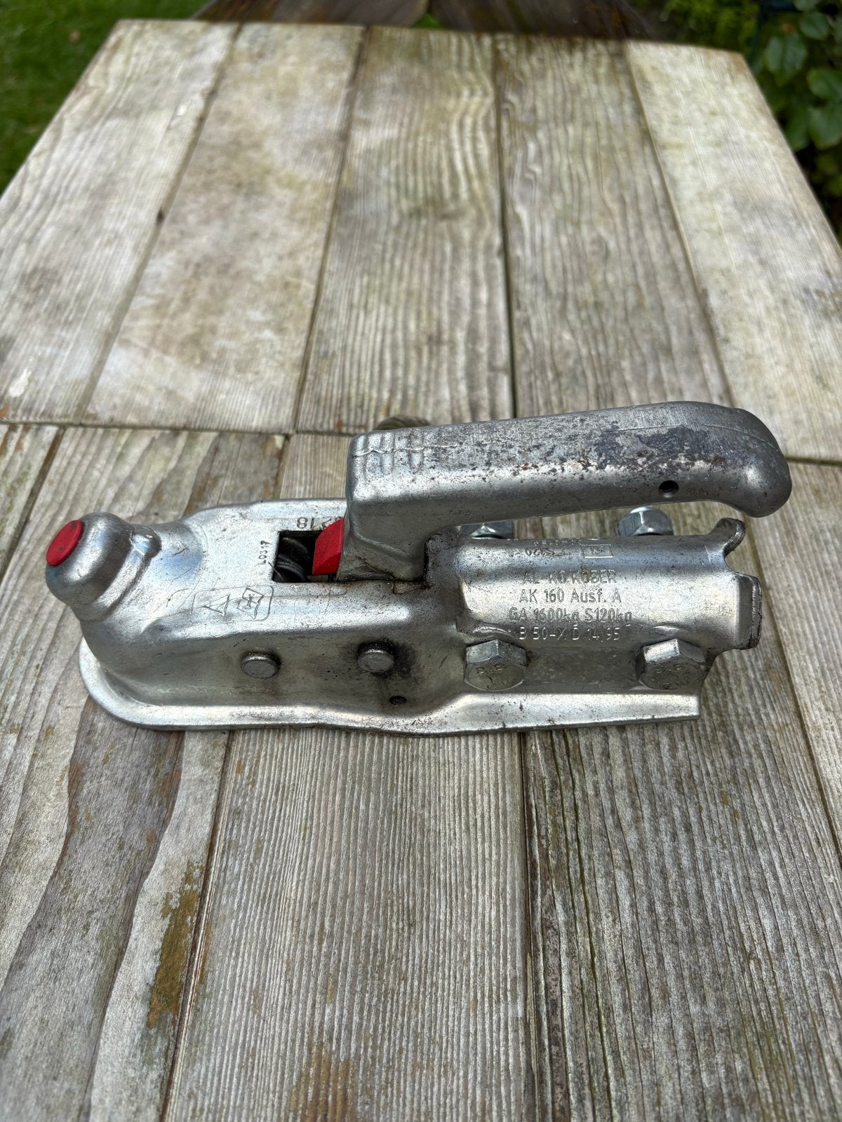 Disselkoppeling AL-KO KOBER AK 160 voor caravan/aanhanger, Auto diversen, Ophalen, Gebruikt