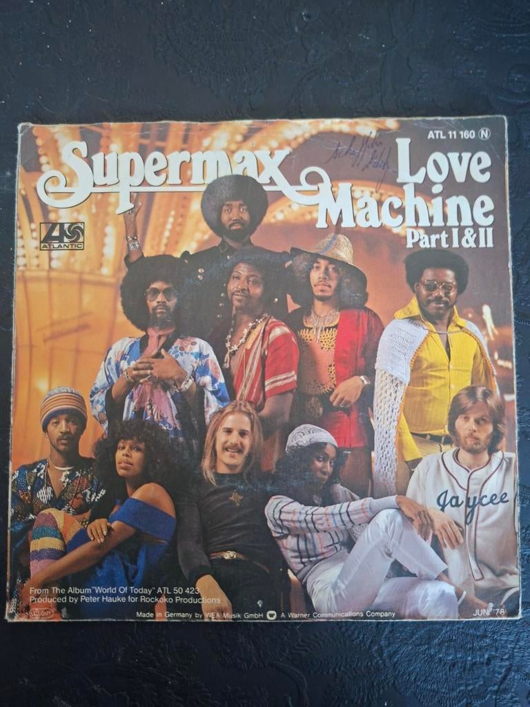 Supermax - Love Machine, Ophalen of Verzenden, Gebruikt, Pop