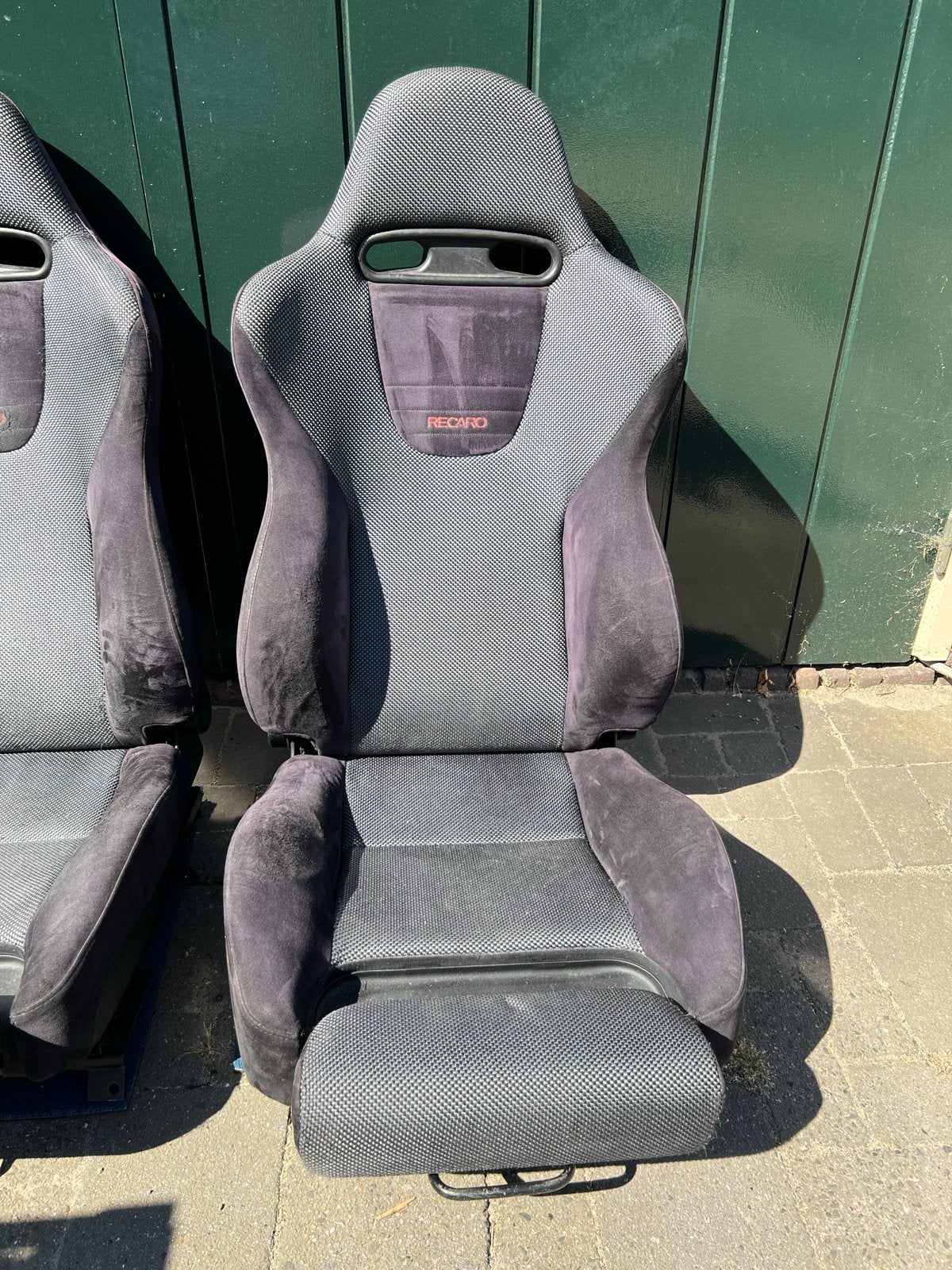 Recaro Mitsubishi Lancer Evo Sportstoelen - Type IS 2000, Auto-onderdelen, Ophalen, Gebruikt, Mitsubishi