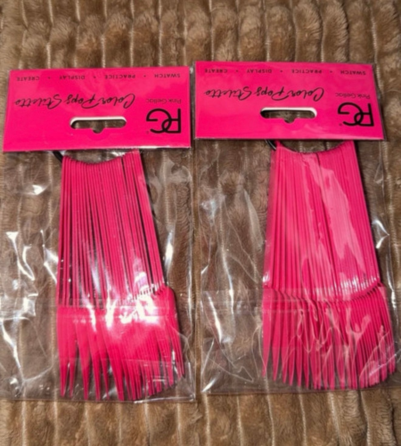 Kleur staaltjes Pink Gellac, Ophalen of Verzenden, Nieuw, Overige typen
