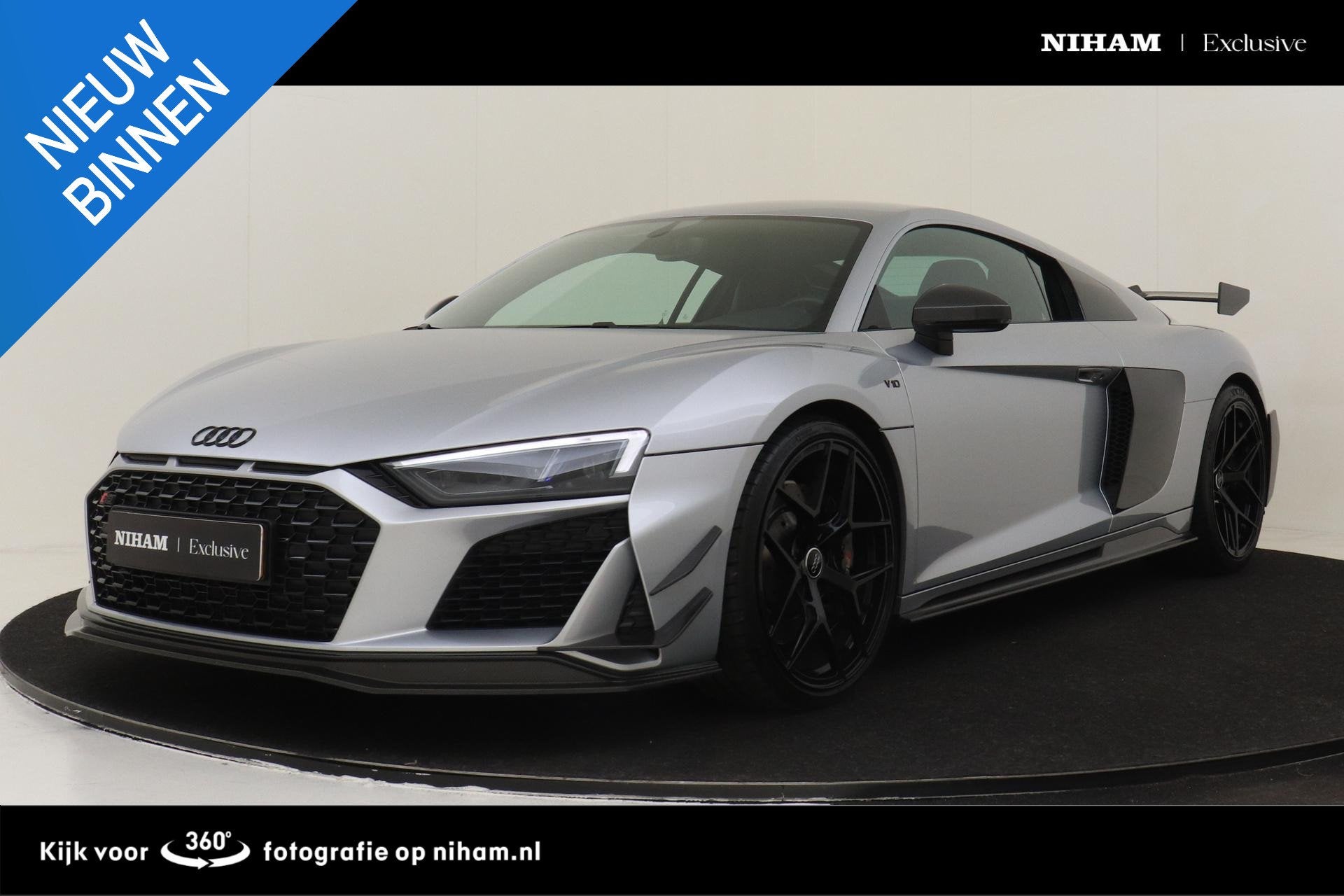 Audi R8 5.2 PERFORMANCE RWD -CARBON BODYKIT|CARBON SPOILER|C, Auto's, Audi, Automaat, 12 maanden, Achterwielaandrijving, Gebruikt