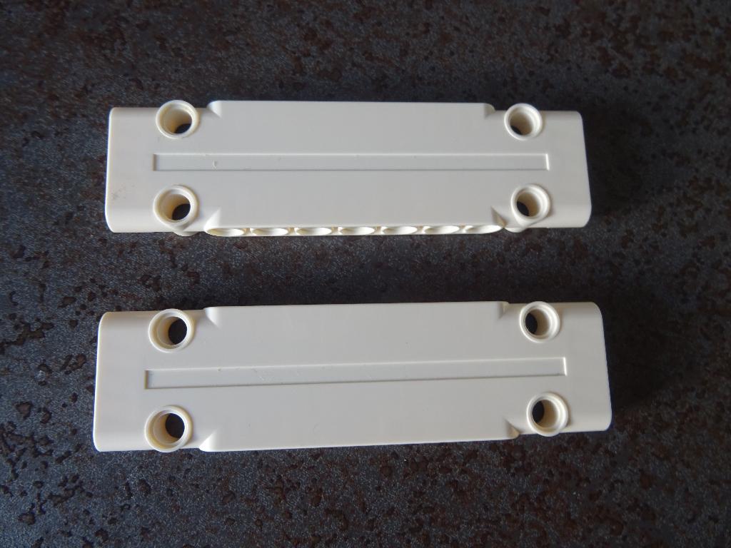 veel technic Lego paneel plaat 1x3x11 wit, Lego, Ophalen of Verzenden, Zo goed als nieuw, Technic