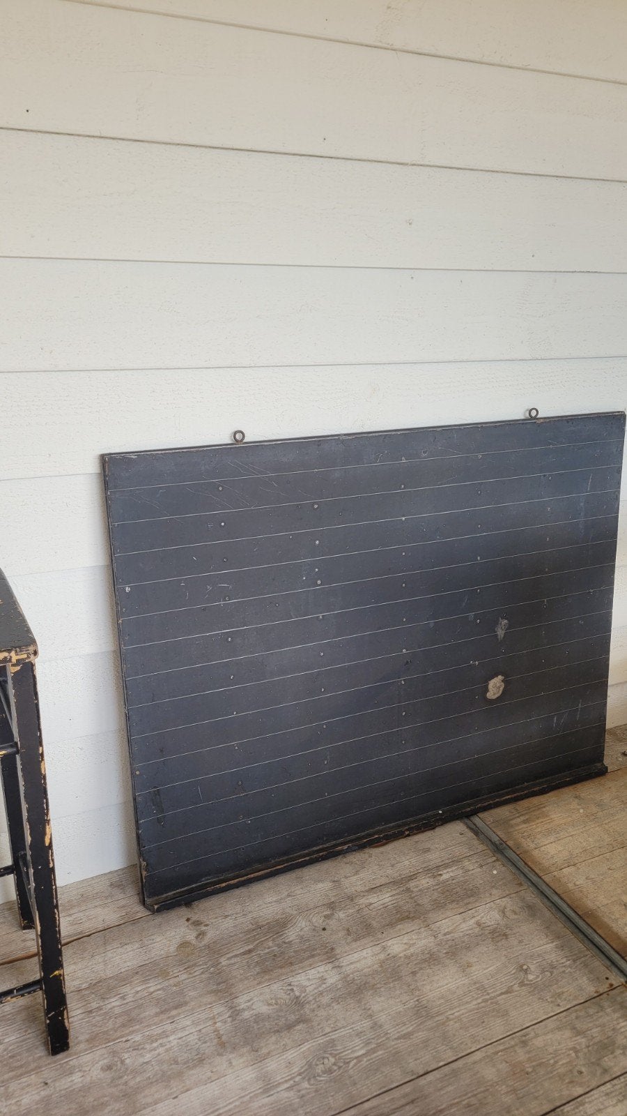 Antiek krijtbord - 122x92 cm, Ophalen