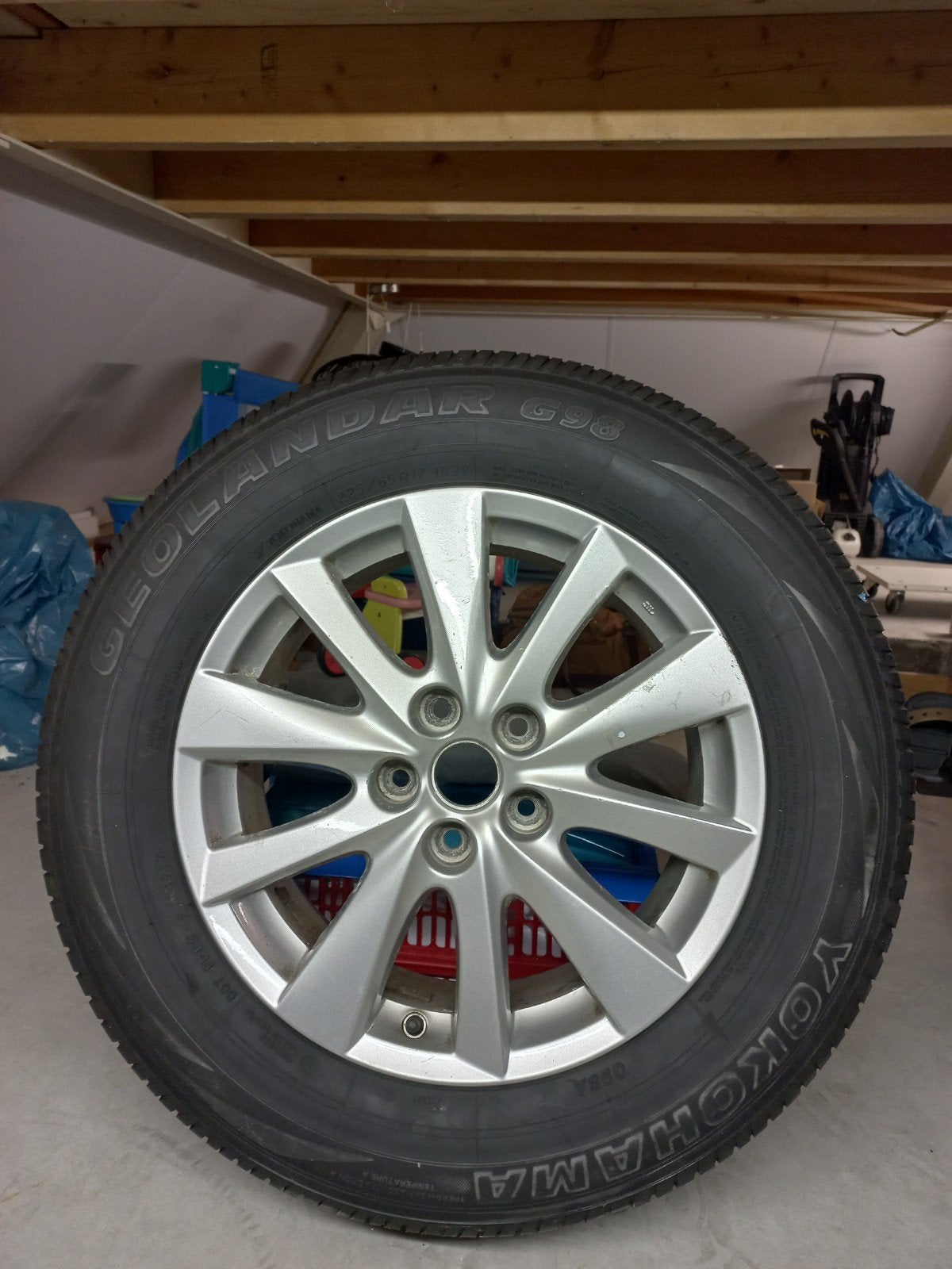 Reservewiel Mazda CX 5, Auto-onderdelen, Banden en Velgen, Ophalen, 17 inch, Zomerbanden, Banden en Velgen