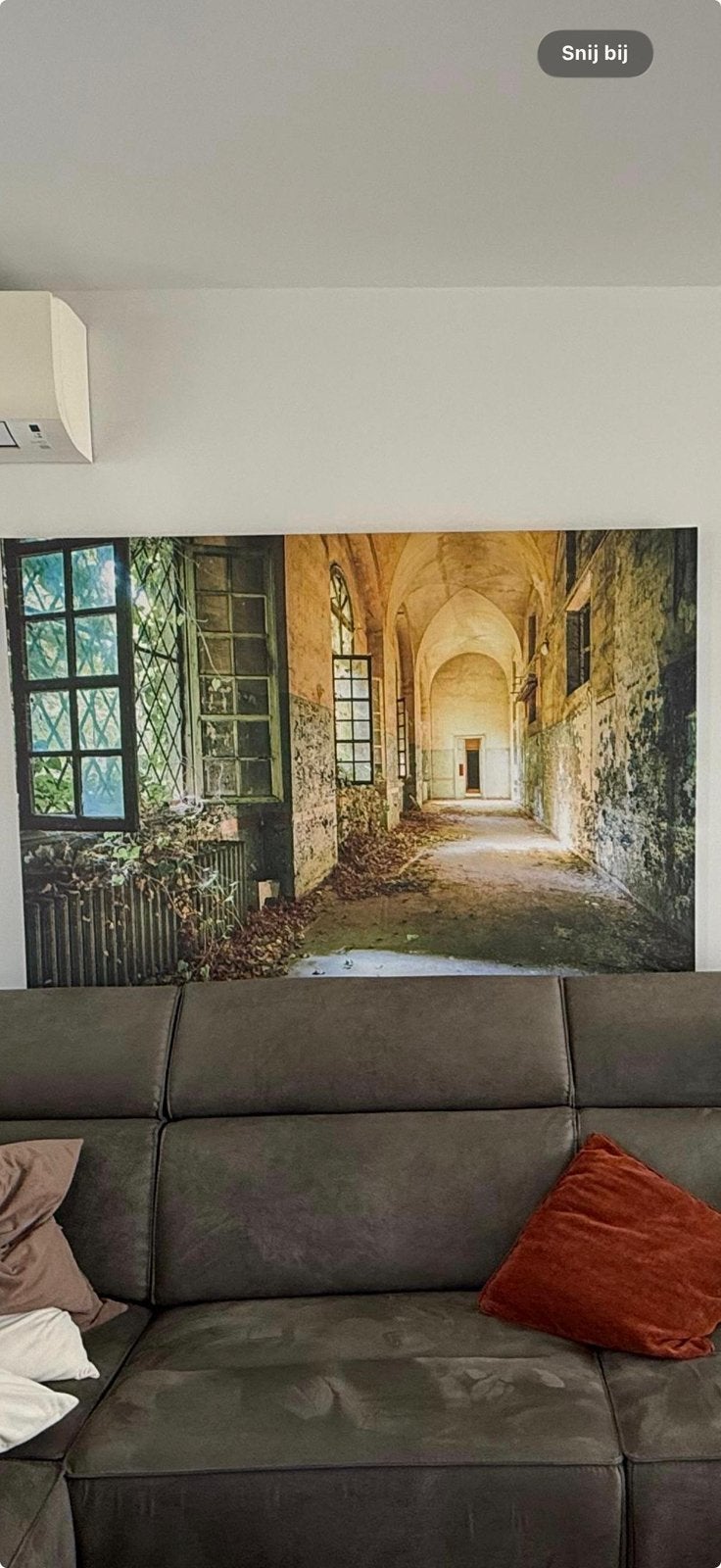 Canvas schilderij, Antiek en Kunst, Ophalen