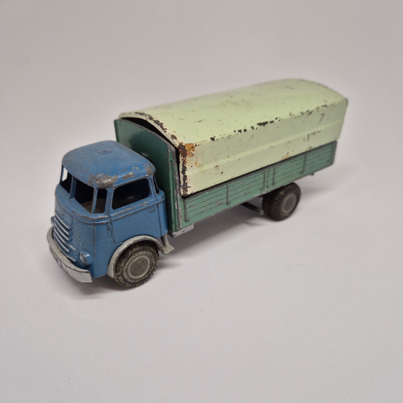 LION CAR DAF - gebruitkt, originele kleur, spijltje, Overige merken, Gebruikt, 1:50 of kleiner, Ophalen of Verzenden