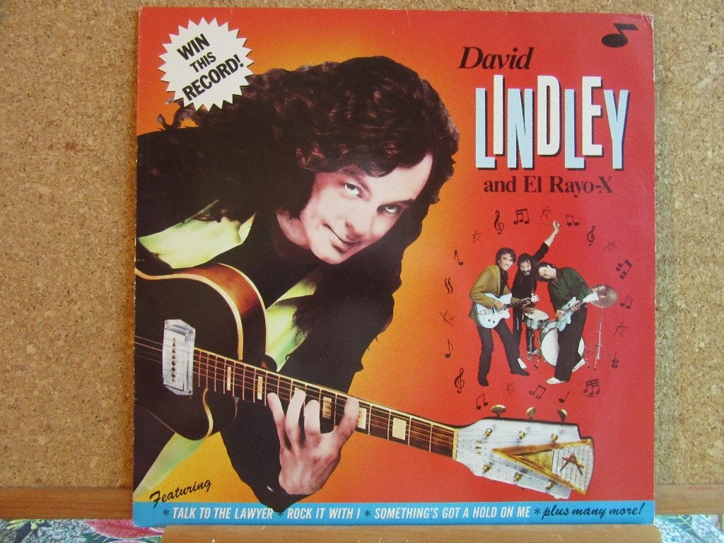 David Lindley and El Rayo-X   -  Win This Record!, Ophalen of Verzenden, Zo goed als nieuw, 12 inch, Poprock