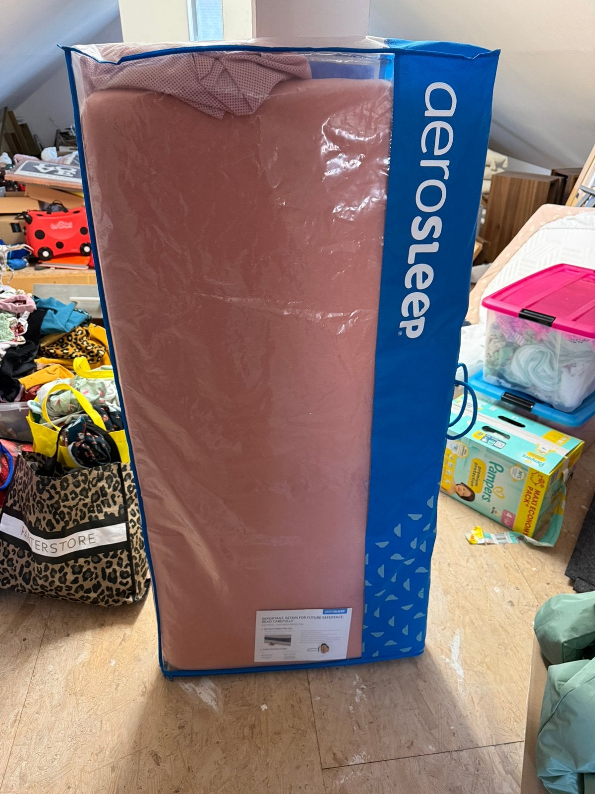 Aerosleep matras 120 x 60 cm, Ophalen, Zo goed als nieuw