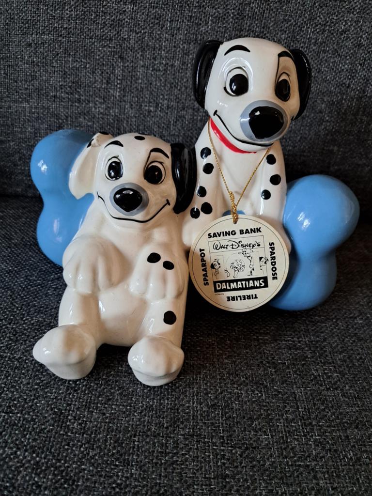 Superleuke 101 Dalmatiërs spaarpot, Ophalen of Verzenden, Steen, Aardewerk of Keramiek, Dier